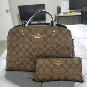 Coach wallet and purse set